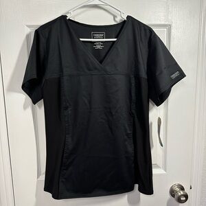 Cherokee Women’s Scrub Top in Black Size Medium